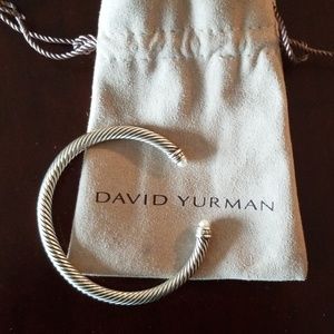 David Yurman Pearl Cable Bracelet
